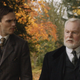 Nicholas Hoult and Derek Jacobi in the film Tolkien.